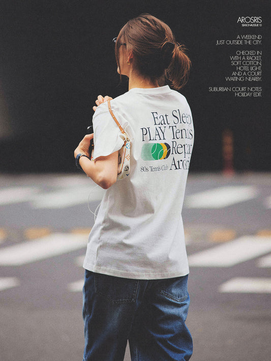 The Suburban Court Archives '80s Tennis Club' Vintage Graphic Tee