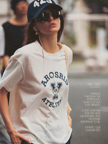 The Summer Roam Archives 'Y Athletic' Collegiate Graphic Tee