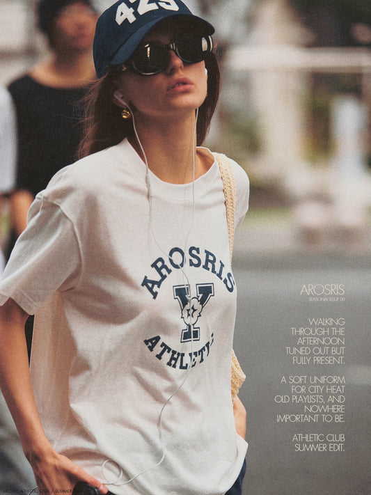 The Summer Roam Archives 'Y Athletic' Collegiate Graphic Tee