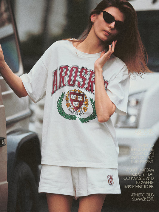 The Summer Roam Archives 'Harvard Crest' Collegiate Shorts