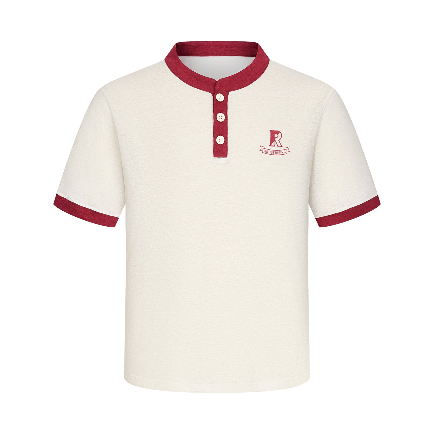 Embrace the 90s collegiate training aesthetic with the Ivy Archive Contrast Henley Tee. Featuring a classic 3-button placket, sporty ringer trims, and a comfortable relaxed fit for an effortless vintage look.