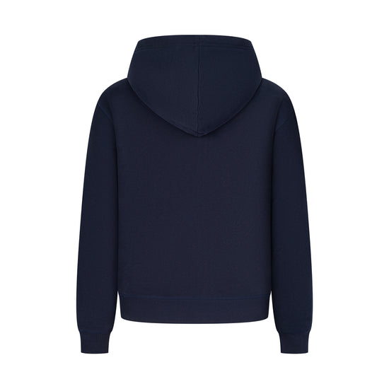 Part of The Ivy Archive. Layer up in true 90s preppy style with our Yale Navy zip-up hoodie, featuring classic collegiate embroidery and a comfortable relaxed fit.