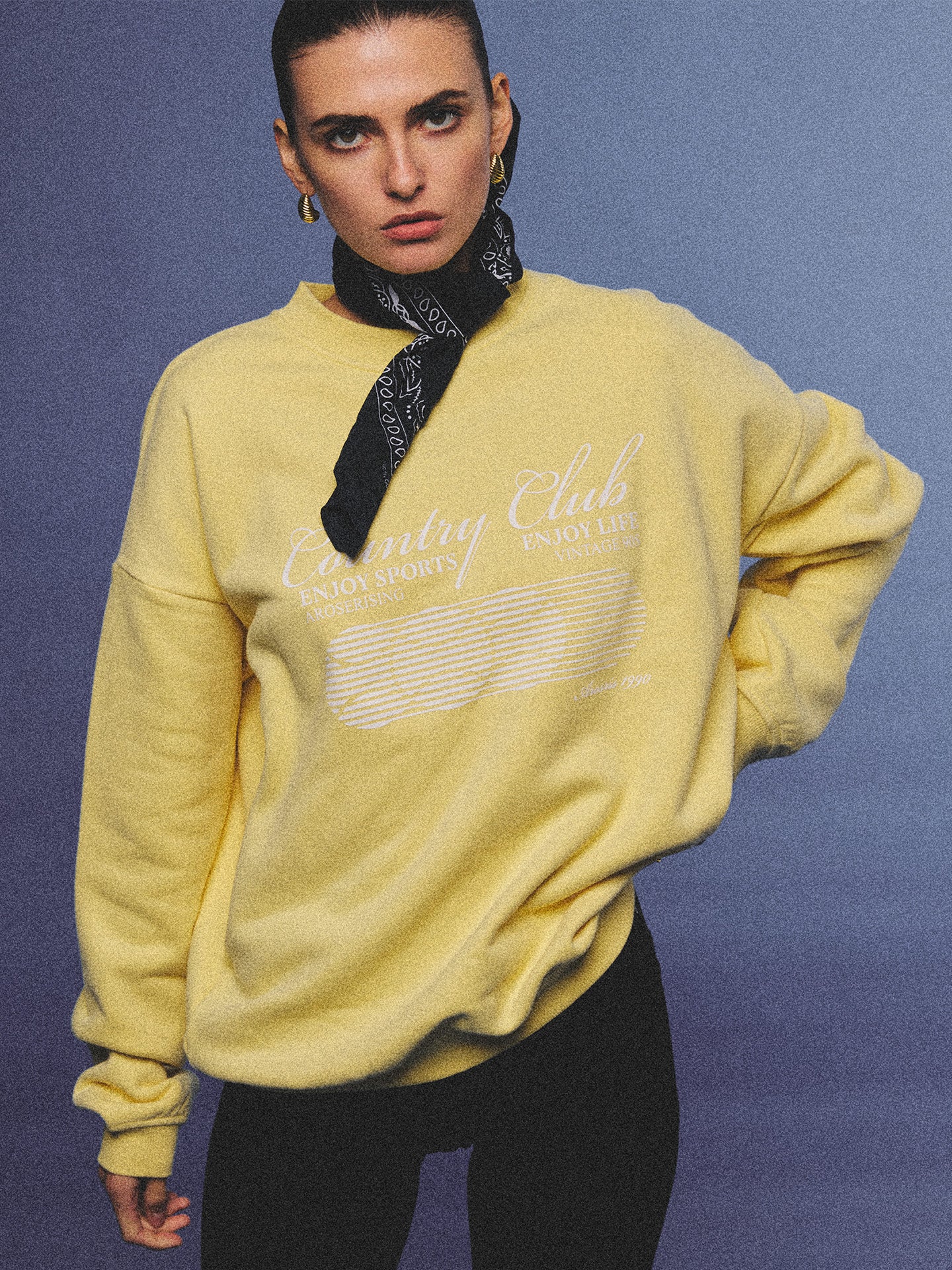 Arosris vintage white lightweight graphic training top crafted from breathable semi-sheer fabric, featuring a retro tennis sport graphic, elegantly styled for an effortless 90s sporty rich and off-duty athletic aesthetic.