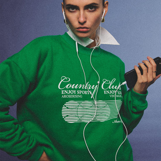 Arosris vintage white lightweight graphic training top crafted from breathable semi-sheer fabric, featuring a retro tennis sport graphic, elegantly styled for an effortless 90s sporty rich and off-duty athletic aesthetic.