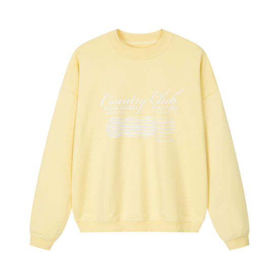 Arosris vintage white lightweight graphic training top displayed in flat lay views, showcasing the classic crewneck, drop-shoulder silhouette, and the custom retro abstract tennis graphic on breathable semi-sheer fabric.